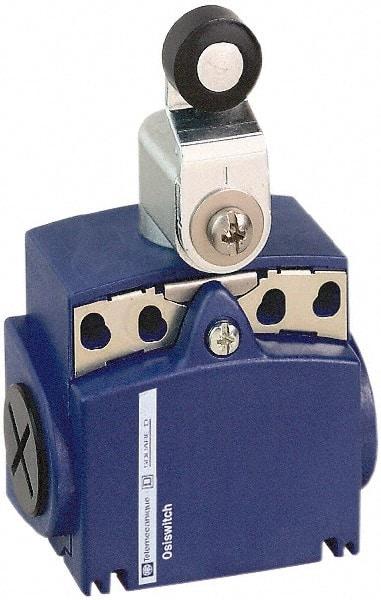 Telemecanique Sensors - SPDT, NC/NO, 240 VAC, 250 VDC, Screw Terminal, Roller Lever Actuator, General Purpose Limit Switch - 1, 2, 4, 6, 12, 13 NEMA Rating, IP66, IP67 IPR Rating - A1 Tooling