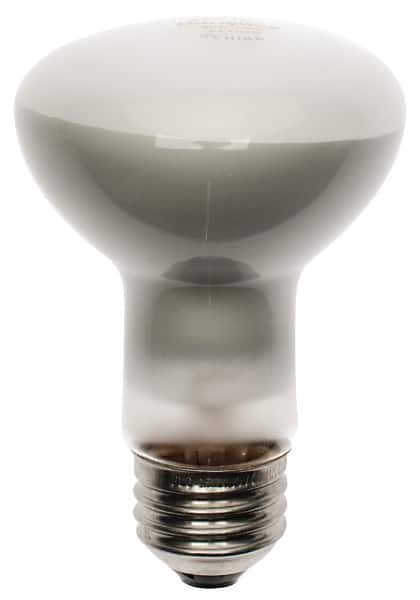 Philips - 45 Watt Incandescent Flood/Spot Medium Screw Lamp - 2,700°K Color Temp, 380 Lumens, 130 Volts, Dimmable, R20, 2,000 hr Avg Life - A1 Tooling