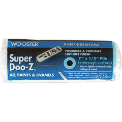 Wooster Brush - 1/2" Nap, 7" Wide Paint Roller Cover - Semi-Rough Texture, Woven - A1 Tooling