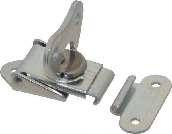 Value Collection - 2.31" Long x 1-1/2" Wide x 0.58" High, Exteneded Base Wing Turn Latch - Steel, with Zinc Finish - A1 Tooling