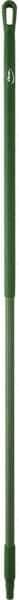 Vikan - 59 x 1-1/4" Fiberglass Squeegee Handle - European Threaded Connection, Green - A1 Tooling