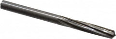 Hertel - 17/64" Solid Carbide 6 Flute Chucking Reamer - Spiral Flute, Straight Shank, 1-1/8" Flute Length, 3-1/4" OAL - A1 Tooling