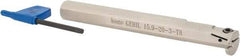 Iscar - GEHI, Left Hand, 0.315" Max Depth of Cut, 0.095 to 1/8" Groove Width, Indexable Grooving Tool Holder - GEMI.., GEPI.. Insert Compatibility, 5/8" Shank Width, 6" OAL, Through Coolant - A1 Tooling