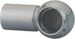 Made in USA - 0.39 x 1.11" High Zinc Plated End Fitting - For Hydraulic Dampers & Gas Springs - A1 Tooling