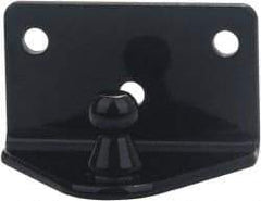 Value Collection - 1.41" Deep x 2.00" Wide x 0.98" High Black Powdercoat Angle Bracket - For Hydraulic Dampers & Gas Springs - A1 Tooling