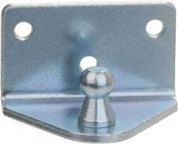 Value Collection - 1.41" Deep x 2" Wide x 0.98" High Zinc Plated Angle Bracket - For Hydraulic Dampers & Gas Springs - A1 Tooling