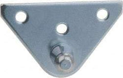 Value Collection - 0.56" Deep x 2.25" Wide x 1" High Zinc Plated Flat Brackets - For Hydraulic Dampers & Gas Springs - A1 Tooling