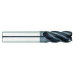 1/2" Dia. - 5/8" LOC - 2-1/2" OAL - .025-.030 Radius 4 FL Carbide S/E HP End Mill-AlTiN - A1 Tooling