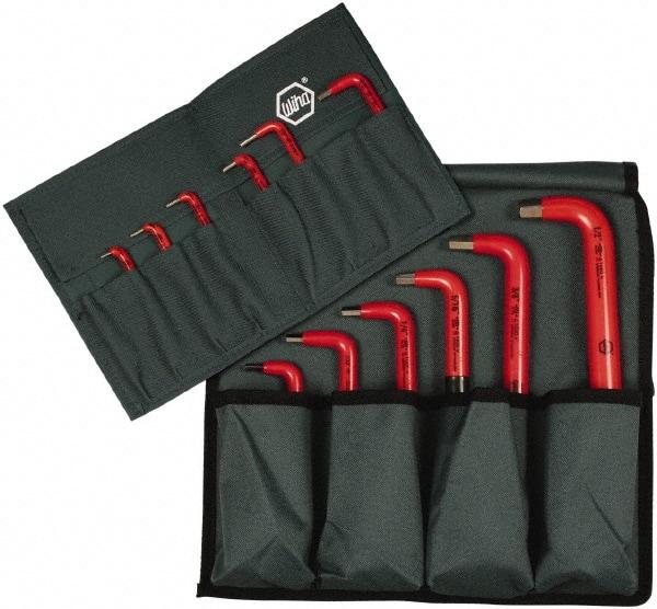 Wiha - 12 Piece Insulated L-Key Ball End Hex Key Set - Hex Range 1/16 to 1/2" - A1 Tooling