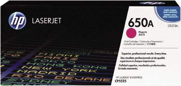 Hewlett-Packard - Magenta Toner Cartridge - Use with HP Color LaserJet Enterprise CP5525, M750 - A1 Tooling