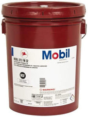 Mobil - 5 Gal Pail Mineral Hydraulic Oil - ISO 32, 31.9 cSt at 40°C & 5.5 cSt at 100°F, Food Grade - A1 Tooling