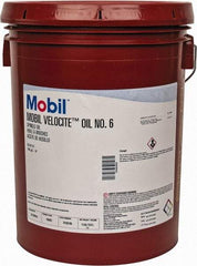 Mobil - 5 Gal Pail Mineral Spindle Oil - ISO 10, 10 cSt at 40°C & 2.62 cSt at 100°C - A1 Tooling