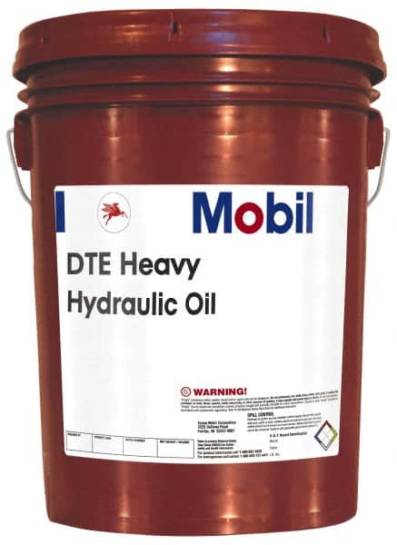 Mobil - 5 Gal Pail Mineral Circulating Oil - SAE 30, ISO 100, 95.1 cSt at 40°C & 10.9 cSt at 100°F - A1 Tooling