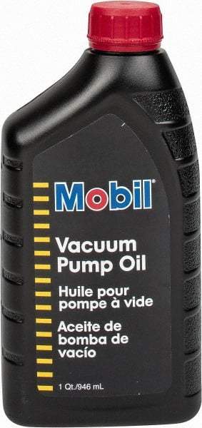 Mobil - 1 Qt Bottle Mineral Vacuum Pump Oil - SAE 20, ISO 68, 100 cSt at 40°C - A1 Tooling