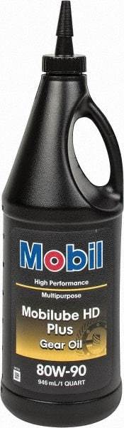 Mobil - 0.25 Gal Bottle, Gear Oil - 14.8 St Viscosity at 100°C, 141 St Viscosity at 40°C - A1 Tooling