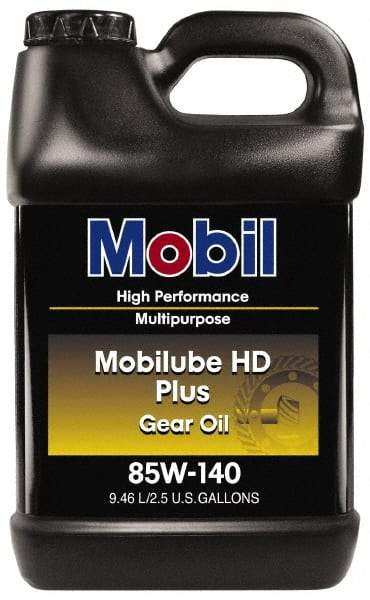 Mobil - 2.5 Gal Bottle, Gear Oil - 14.8 St Viscosity at 100°C, 141 St Viscosity at 40°C - A1 Tooling