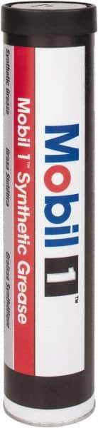 Mobil - 13.4 oz Cartridge Synthetic General Purpose Grease - Red, 302°F Max Temp, NLGIG 2, - A1 Tooling