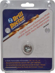 Drill Doctor - 100 Grit, Tool & Cutter Grinding Wheel - Coarse Grade, Diamond - A1 Tooling