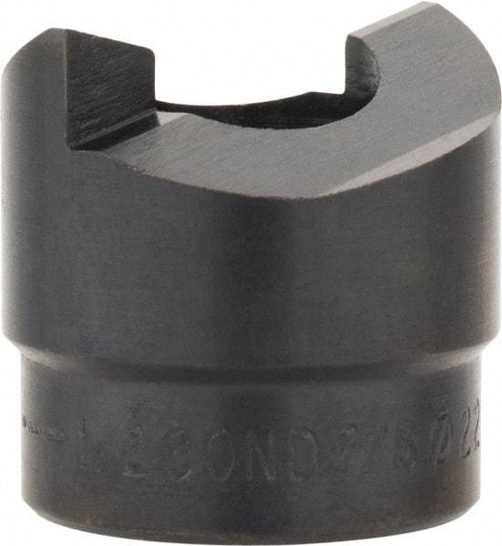 Greenlee - 1/2" Conduit Round Punch - 7/8" Hole Diam - A1 Tooling