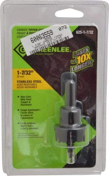 Greenlee - 1-7/32" Diam, Hole Saw - A1 Tooling