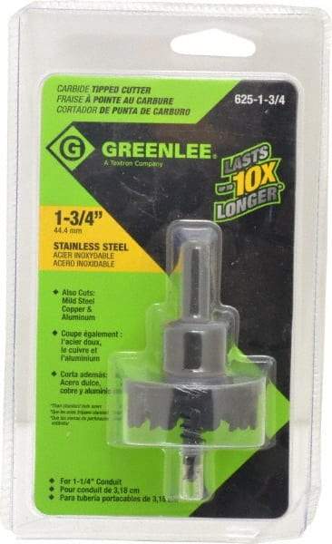 Greenlee - 1-3/4" Diam, Hole Saw - A1 Tooling