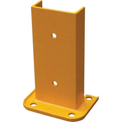 Vestil - 3-11/16" Long x 12-1/4" High, Rack Guard - Structural with Rubber Bumper - A1 Tooling