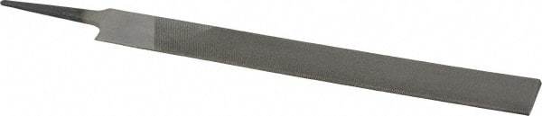 Value Collection - 8" Long, Second Cut, Knife American-Pattern File - Double Cut, 3/16" Overall Thickness, Tang - A1 Tooling