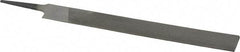 Value Collection - 8" Long, Second Cut, Knife American-Pattern File - Double Cut, 3/16" Overall Thickness, Tang - A1 Tooling