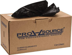 PRO-SOURCE - 0.9 mil Thick, Heavy-Duty Trash Bags - 32-1/2" Wide x 40" High, Black - A1 Tooling