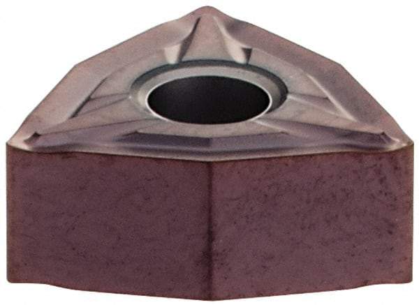 Seco - WNMG331W FF2 Grade TP1030 Cermet Turning Insert - 80° Trigon, 3/8" Inscr Circle, 3/16" Thick, 1/64" Corner Radius - A1 Tooling