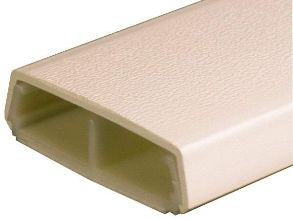 Wiremold - 1.53m Long x 11/16 Inch Deep x 2-1/4 Inch Wide, Plastic Raceway - Snap On, 2 Channel, Ivory - A1 Tooling