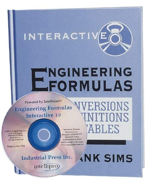 Industrial Press - Engineering Formulas Interactive Publication with CD-ROM, 1st Edition - by Frank Sims, Industrial Press, 1999 - A1 Tooling