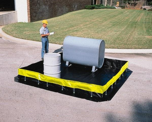 UltraTech - 748 Gal Polyethylene High Wall Berm - 1' High x 10' Wide x 10" Long - A1 Tooling