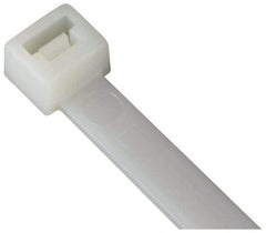 Thomas & Betts - 18" Long Natural (Color) Nylon Standard Cable Tie - 120 Lb Tensile Strength, 1.91mm Thick - A1 Tooling