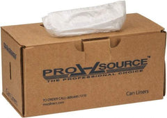 PRO-SOURCE - 0.31 mil Thick, Household/Office Trash Bags - 24" Wide x 33" High, Clear - A1 Tooling