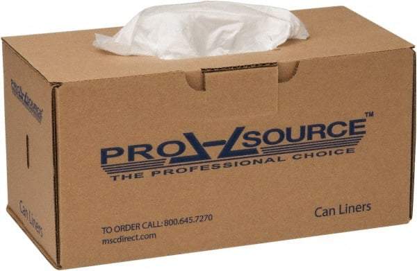 PRO-SOURCE - 0.63 mil Thick, Household/Office Trash Bags - 40" Wide x 48" High, Clear - A1 Tooling