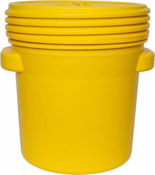 Eagle - 20 Gallon Closure Capacity, Screw On Closure, Yellow Lab Pack - 5 Gallon Container, Polyethylene, 125 Lb. Capacity, UN 1H2/X57/S Listing - A1 Tooling