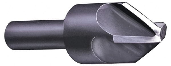 Hertel - 3" Head Diam, 3/4" Shank Diam, 4 Flute 60° High Speed Steel Countersink - A1 Tooling