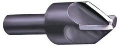 Hertel - 3" Head Diam, 3/4" Shank Diam, 4 Flute 82° High Speed Steel Countersink - 5" OAL, Straight Shank - A1 Tooling