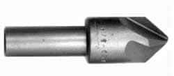 Hertel - 3/16" Head Diam, 3/16" Shank Diam, 4 Flute 82° High Speed Steel Countersink - 1-1/2" OAL, Straight Shank - A1 Tooling