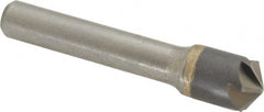 Made in USA - 1/2" Head Diam, 3/8" Shank Diam, 6 Flute 120° Solid Carbide Countersink - A1 Tooling