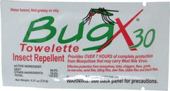 North - 50 Count 30% DEET Towelette - For Biting Flies, Black Flies, Chiggers, Deer Flies, Gnats, Midges, Mosquitoes, No-See-Ums, Stable Flies, Fleas - A1 Tooling