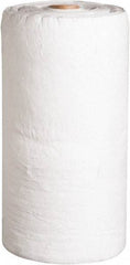 PRO-SAFE - 49 Gal Capacity per Package, Oil Only Roll - 150' Long x 30" Wide, White, Polypropylene - A1 Tooling