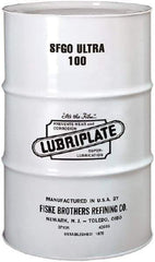 Lubriplate - 55 Gal Drum, ISO 100, SAE 40, Air Compressor Oil - 7°F to 385°, 556 Viscosity (SUS) at 100°F, 77 Viscosity (SUS) at 210°F - A1 Tooling