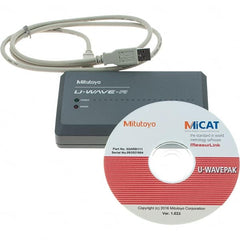 Mitutoyo - SPC U-Wave Receiver - Use with U-Wave Wireless System for SPC Data Transfer & Calipers - A1 Tooling