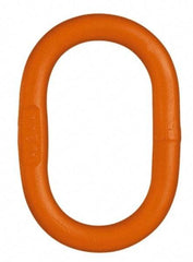 Pewag - G100 Grade Orange Alloy Steel Oblong Master Link - 1" Diameter, 30,000 Lb Load Limit - A1 Tooling