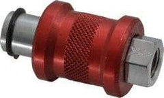 Legris - 1/8" Pipe, FNPT x FNPT, Nickel Plated Brass Standard Slide Valve - 230 Max psi, Anodized Aluminum Sleeve - A1 Tooling