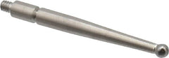 Mitutoyo - 2mm Ball Diam, Carbide, Ball Test Indicator Contact Point - 1.04" Contact Point Length, Use with Mitutoyo 513 Series Dial Test Indicators - A1 Tooling