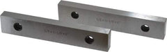 SPI - 6" Long x 1-1/8" High x 1/2" Thick, Steel Parallel - 0.0003" & 0.002" Parallelism, Sold as Matched Pair - A1 Tooling