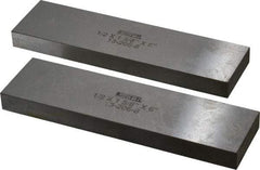 SPI - 6" Long x 1-5/8" High x 1/2" Thick, Steel Parallel - 0.0003" & 0.002" Parallelism, Sold as Matched Pair - A1 Tooling